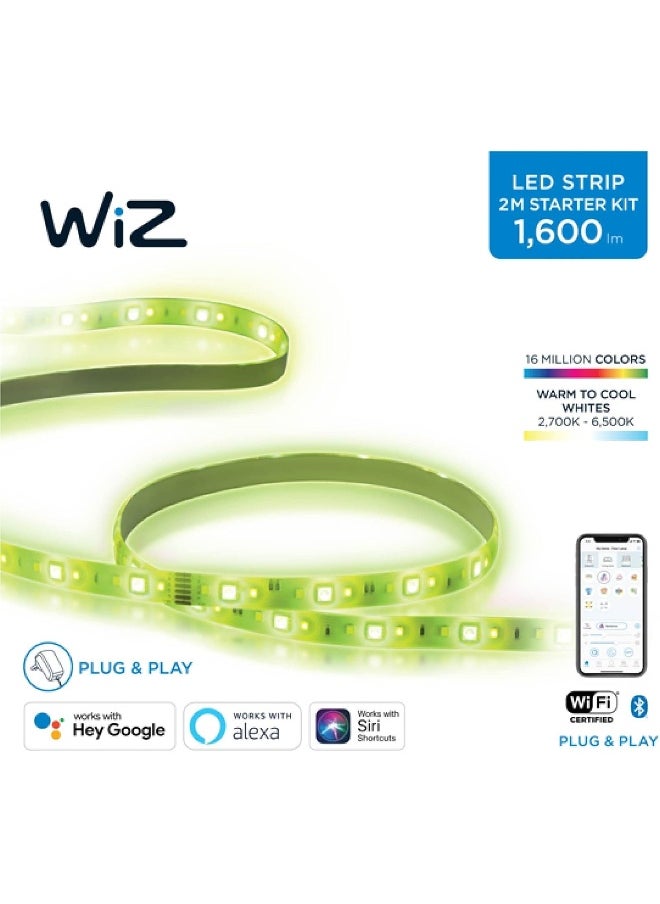 Philips - Wi-Fi Led Strip 2M 1600Lm Starterkit My (Phi-929002526417) - Image 1