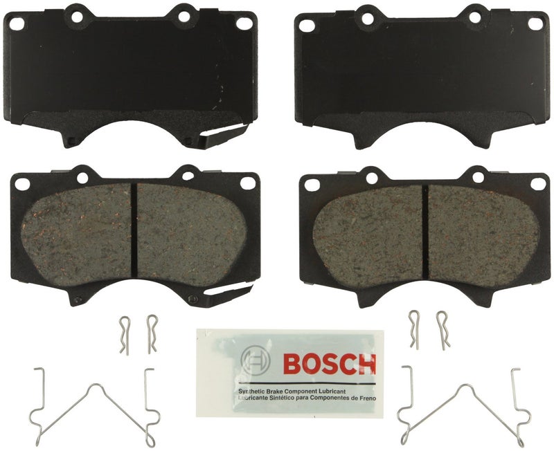 BOSCH BE976H Blue Ceramic Disc Brake Pad Set With Hardware - Compatible With Select Lexus GX460, GX470; Toyota 4Runner, FJ Cruiser, Sequoia, Tacoma, Tundra; FRONT - Image 2