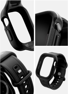 Spigen Vault Pro for Apple Watch Series 10 (46mm) Case with Band Protective TPU Cover with Strap- Matte Black  - Image 3