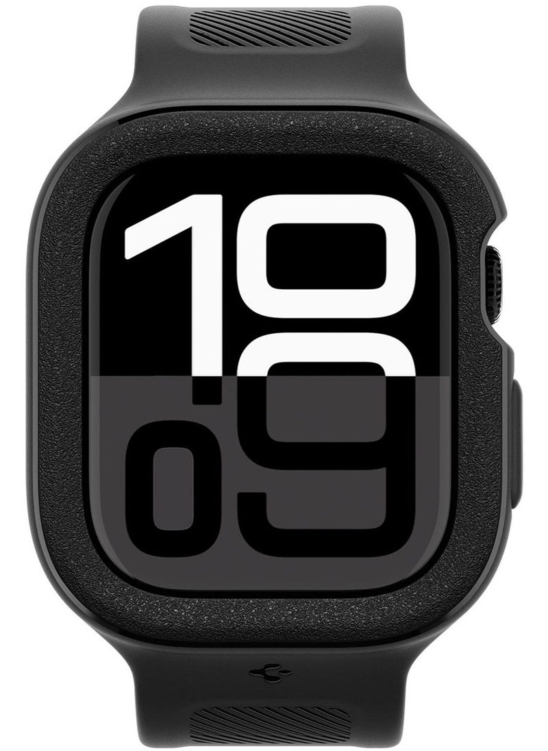 Spigen - Vault Pro for Apple Watch Series 10 (46mm) Case with Band Protective TPU Cover with Strap- Matte Black - Image 1