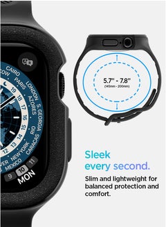 Spigen Vault Pro for Apple Watch Series 10 (46mm) Case with Band Protective TPU Cover with Strap- Matte Black  - Image 4