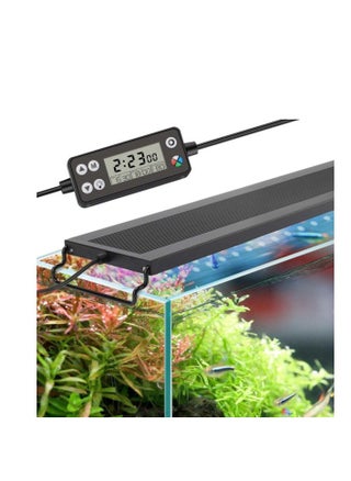 Auto On Off LED Aquarium Light, Full Spectrum Fish Tank Light with LCD Monitor, 24/7 Lighting Cycle, Adjustable Timer, IP68 Waterproof, 3 Modes for Freshwater Planted Tank (36W(91-106cm)) - pzsku/Z0A8C22E4A76B9F9A43A2Z/45/_/1707934669/12470c30-1242-4e66-b307-371e0727ad0f