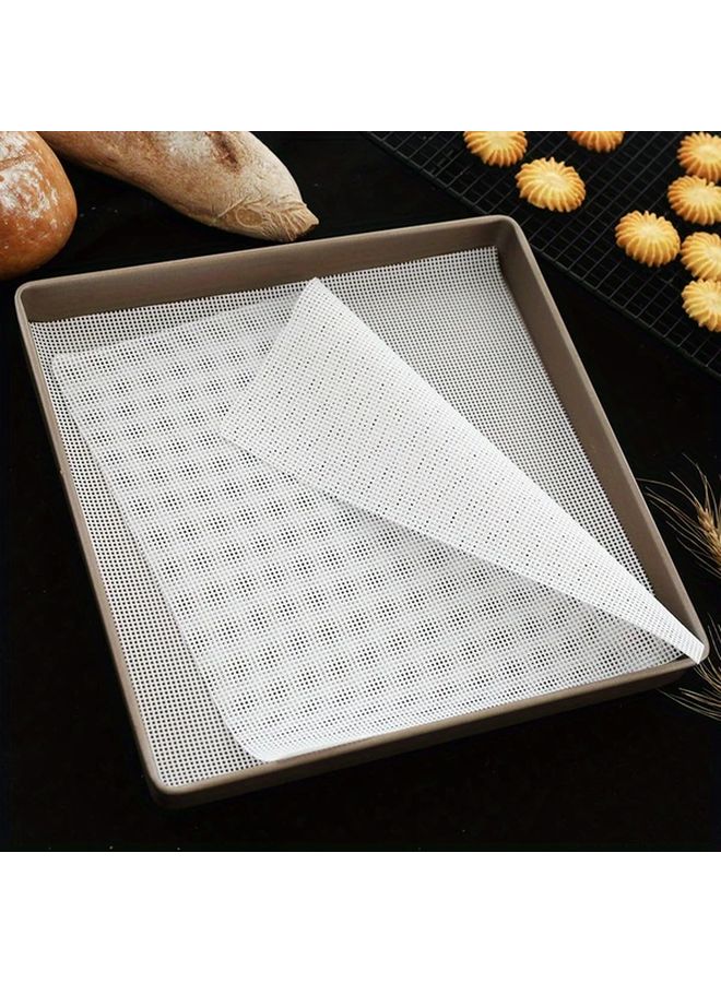 Non Stick Silicone Baking Mat Reusable Steamer Mesh Pad 23 62 Inch Oven Safe 220C - Image 1