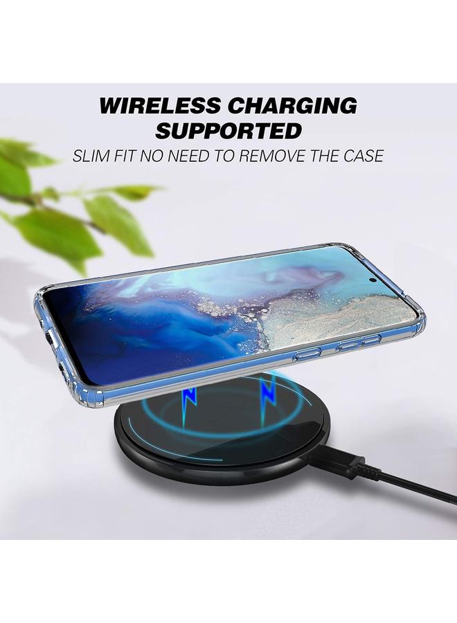 Zaboon Case For Galaxy S20 Shockproof Acrylic Full Coverage Transparent Protective Case - Image 3