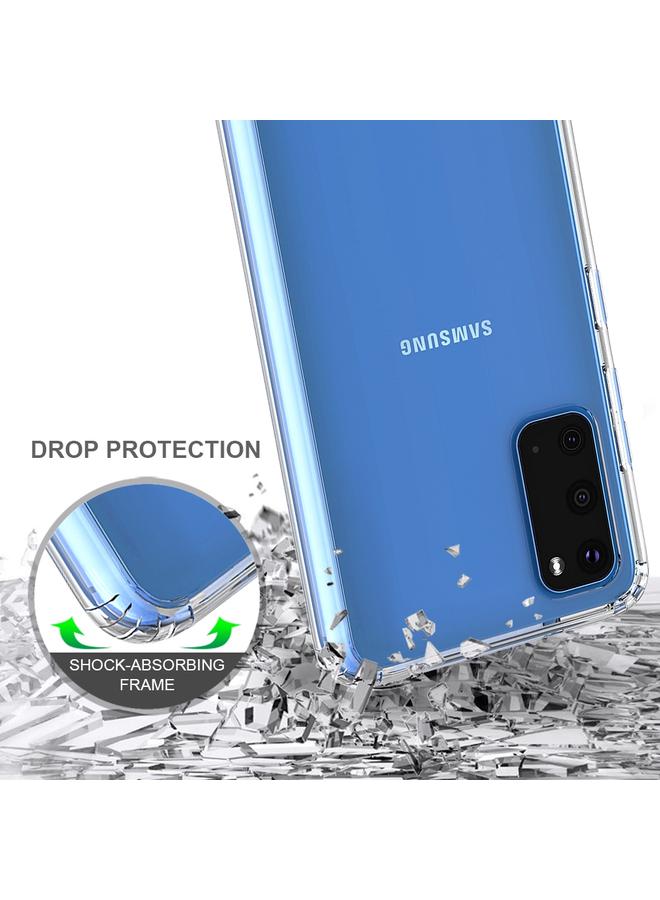 Zaboon Case For Galaxy S20 Shockproof Acrylic Full Coverage Transparent Protective Case - Image 5