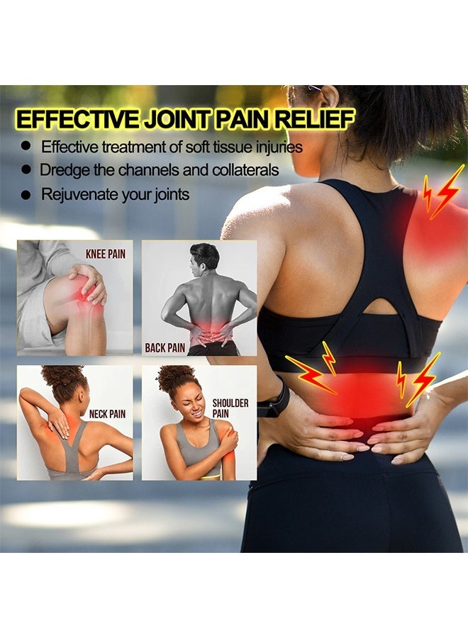 ERAYCEE Lumbar Pain Relief Cream, Rheumatoid Arthritis Miracle Cream Joint Pain Cream Relieves Cervical Spondylosis, Pain Numbness Of Lumbar Spine, Knee Joint Topical Cream, External Muscle Joint Care Ointment, 20G - Image 5