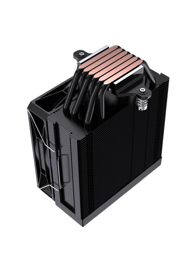 LOVINGCOOL Six Copper Pipe Tower Radiator With Temperature Display, Pressure 220w, Temperature Control, Universal For All Platforms, 6 Heat Pipe Cpu Radiator - Image 3