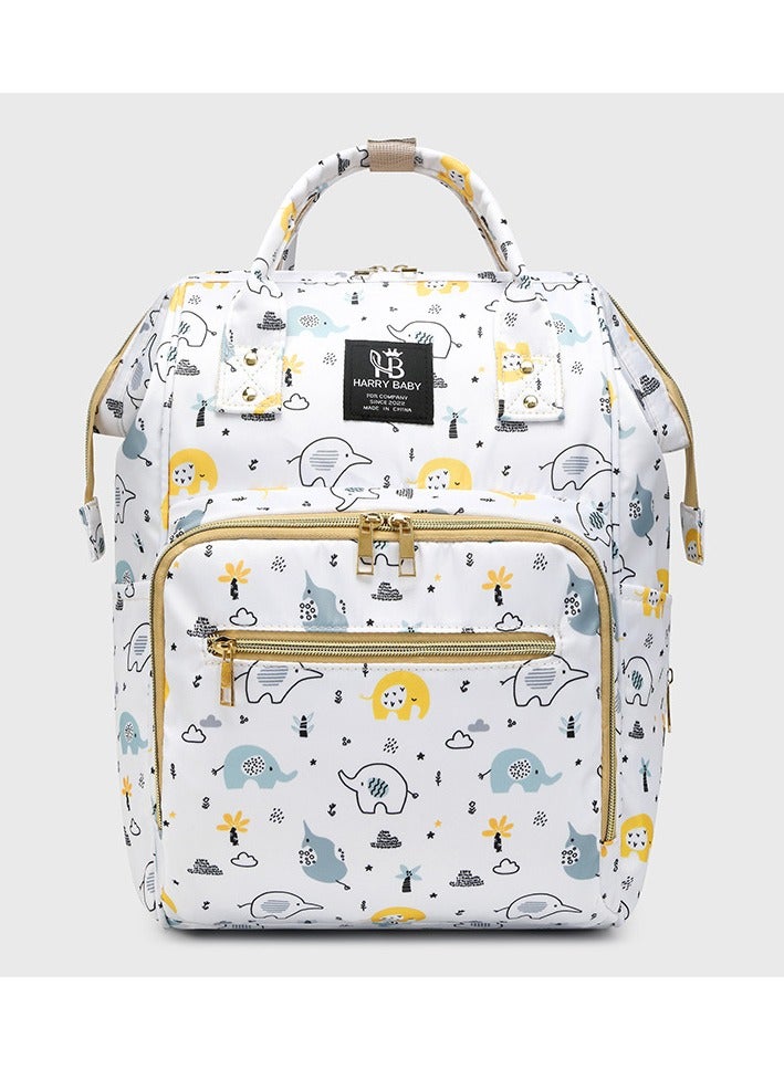 Mark Fairwhale Portable Large Capacity Leisure Multifunctional Backpack, Baby Stroller Hanging Bag  - Image 1