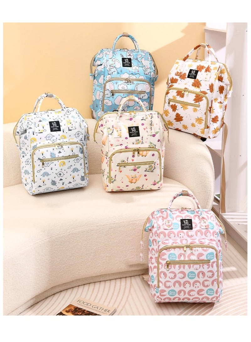 Mark Fairwhale Portable Large Capacity Leisure Multifunctional Backpack, Baby Stroller Hanging Bag  - Image 3