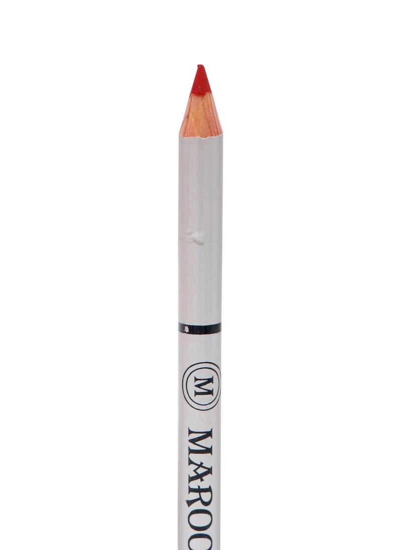 MAROOF Soft Eye and Lip Liner Pencil M04 Rose Red - Image 4