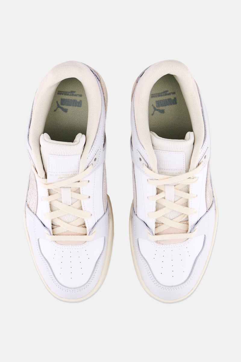 PUMA Women Slipstream Thrifted Lace Up Outdoor Shoes, White - Image 3