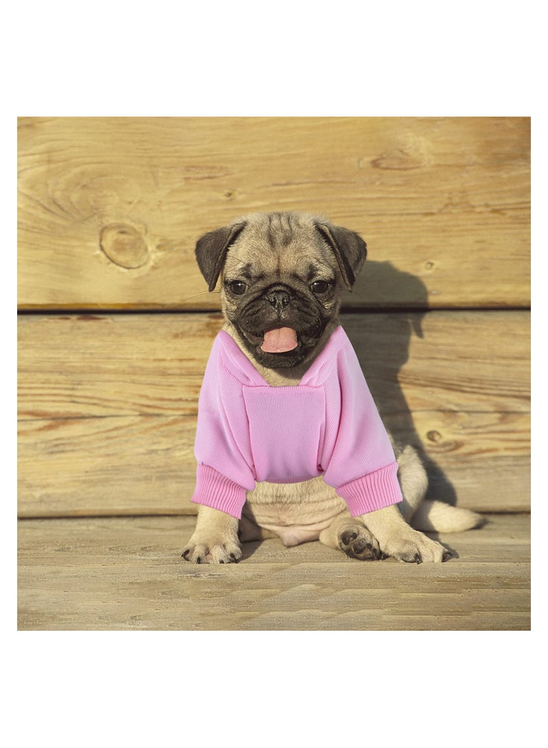 Generic Dog Sweatshirt Hoodie 2 Pack Pet Puppy Sweaters for Small Dogs Girl Boy Chihuahua Doggie Clothes Outfit Apparel Cats Clothing Coats - Image 5