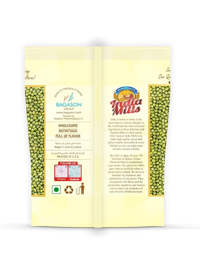INDIA MILLS Moong Whole Green, 1 Kg - Image 3