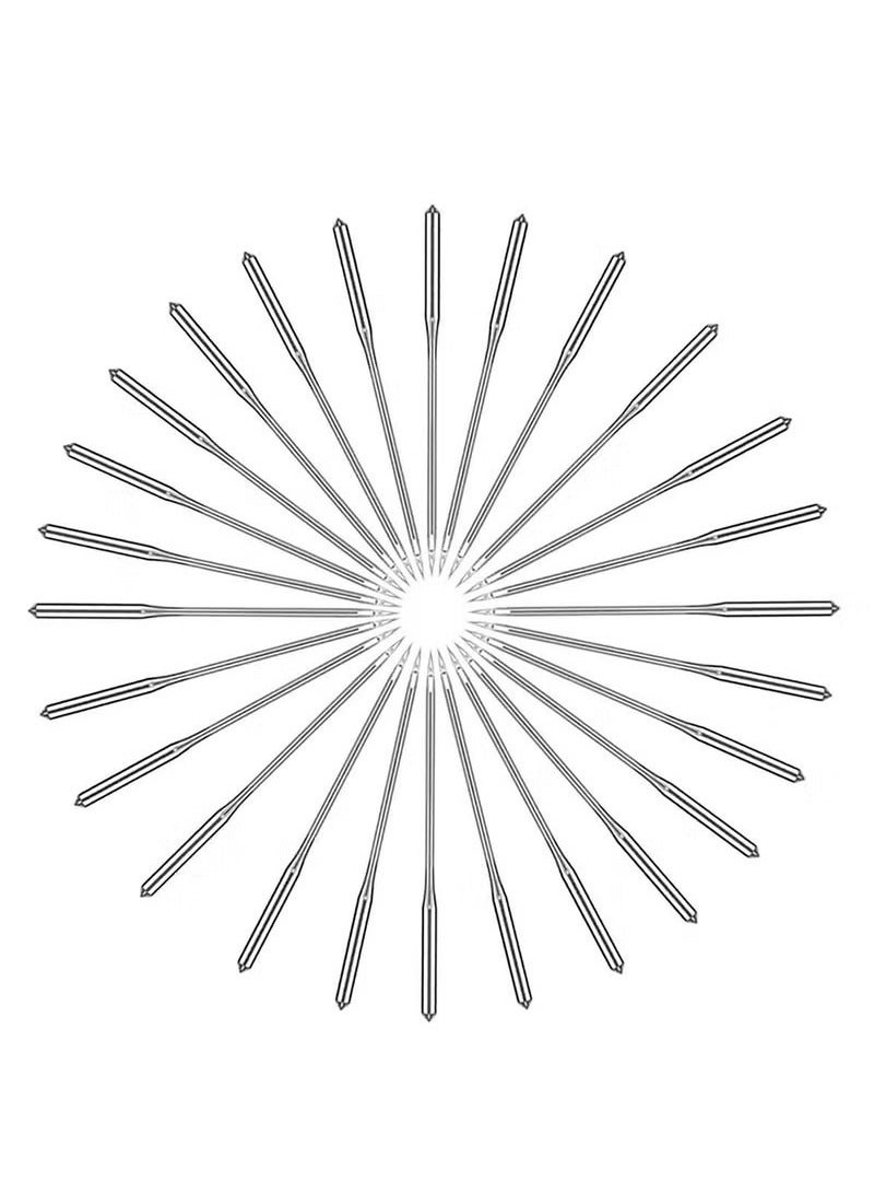 50Pcs Universal Household Sewing Machine Needles Compatible with Singer, Brother, Janome, Bernina-Assorted Sizes 65/9, 75/11, 90/14, 100/16, 110/18 - Image 1