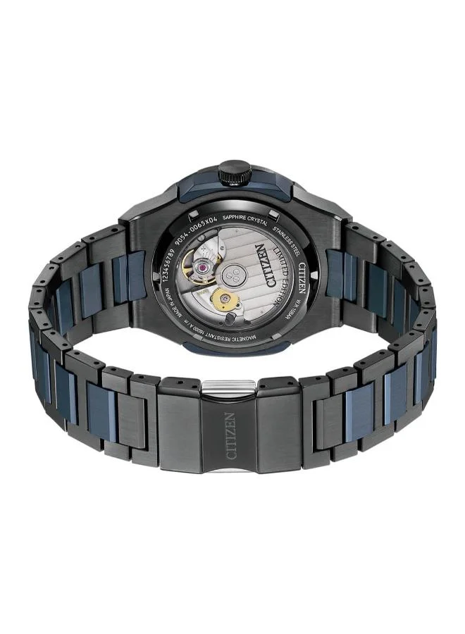 CITIZEN Men's Stainless Steel Analog Watch NB6036-52N - 41 mm