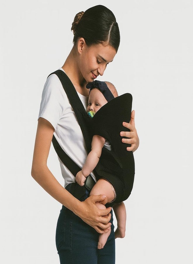 DTR Creation 3-in-1 Ergonomic Baby Carrier | Front, Back & Hip Seat Carrying Options | Breathable Fabric with Wide Waist Support | Comfortable Adjustable Straps for Newborns & Toddlers - Image 1
