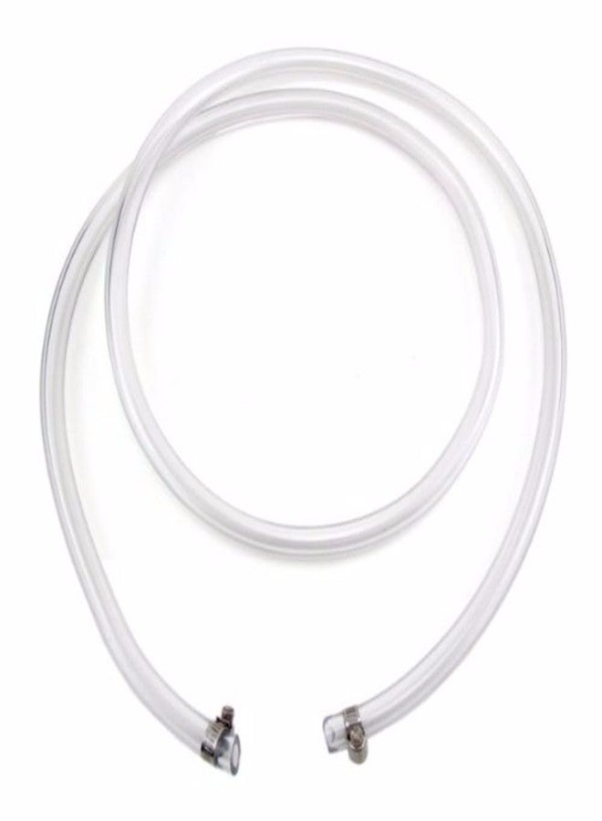 KegWorks 3U-OTPE-R5AP Air Line Jumper 5" with Screw Clamps