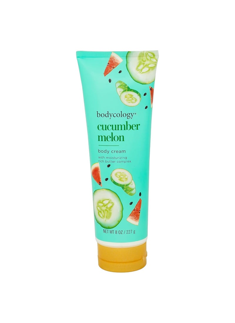 Bodycology Bodycology Body Cream  Cucumber Melon for Women  8 oz Body Cream 