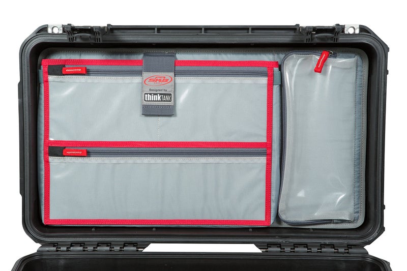 SKB Cases iSeries Storage Organizer iSeries 3i-2011-7/8 Think Tank Designed Lid Laptop Organizer, Gray (3i-LO2011-TT) - Image 2