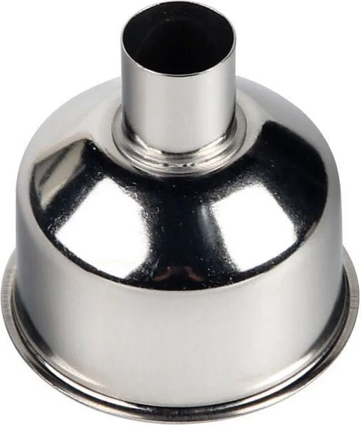 شافين Stainless Steel 4.8 cm Oil Soft Drink Sauce Fruit Juice Cologne Liqueur Funnel CIN711