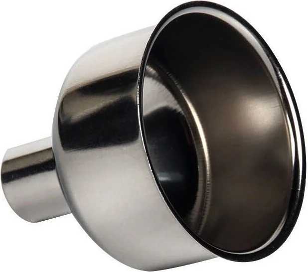 شافين Stainless Steel 4.8 cm Oil Soft Drink Sauce Fruit Juice Cologne Liqueur Funnel CIN711