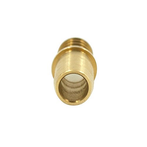 Legines 2pcs Barb Union 5/8" Barbed x 5/8" Barbed Splicer Brass Hose Fitting Mender Joiner - Image 2