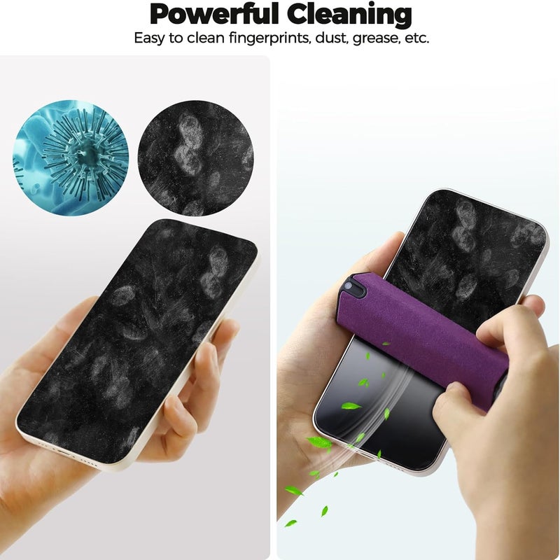 JiaTeums Screen Cleaner Spray, Electronics Touchscreen Cleaning Spray for TV, Laptop, Tablet, PC, Computer Monitor LCD Flat Screens Eyeglasses - 18ml Purple - Image 2