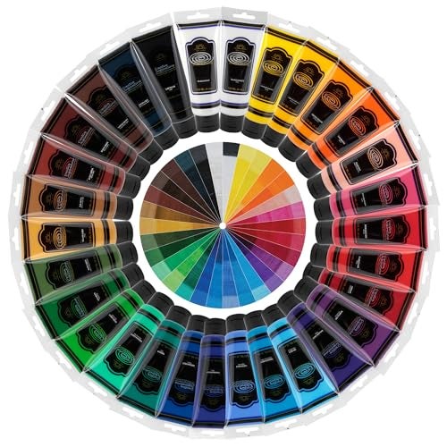 Creative Inspirations Acrylic Paint - Spectrum Set - 120 mL Tube - Smooth & Creamy Consistency, Vibrant Pigmentation, Great Coverage for Artists - Clean Up with Soap & Water - Image 2