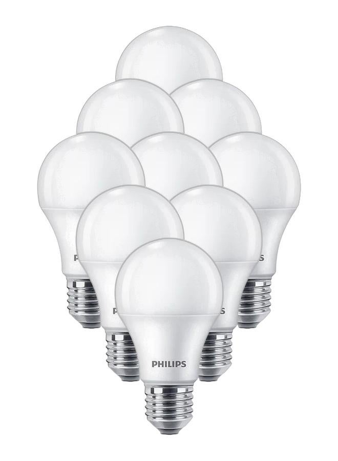 Philips مصباح LED 11 واط E27 3000 كلفن 230 فولت، أبيض دافئ (عبوة من 9) - Image 1