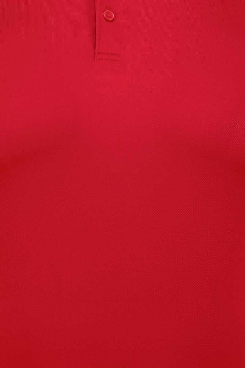 Ping Men Sportswear Fit Short Sleeve Outdoor Polo Shirt, Red - Image 5