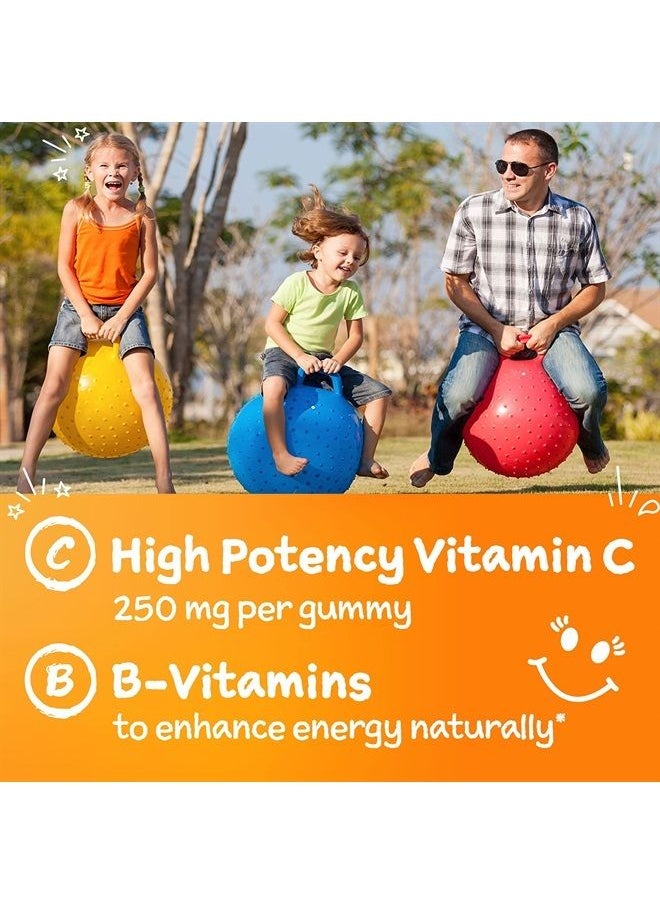 Emergen-C Kidz Daily Immune Support Dietary Supplements, Flavored Gummies with Vitamin C and B Vitamins for Immune Support, Berry Bash - 44 Count  - Image 2