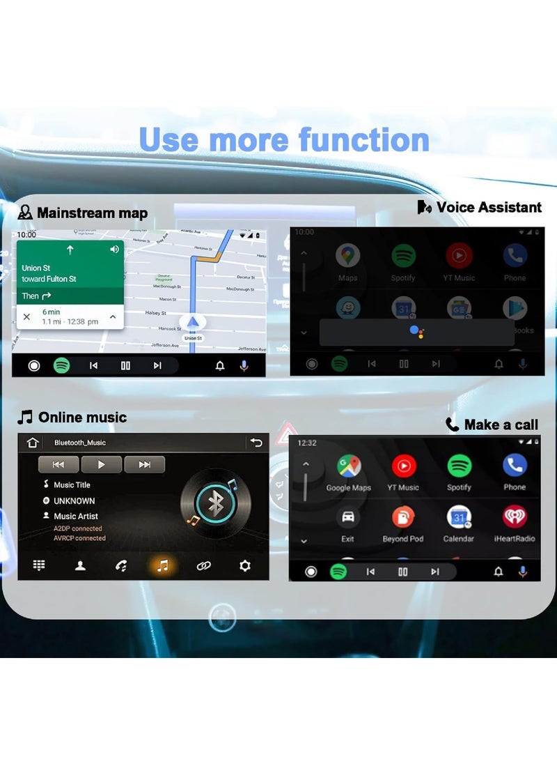 Generic - Wireless CarPlay Adapter for iPhone Wireless Carplay Dongle Converts Factory Cars Wired Carplay to Wireless Carplay Bluetooth Adapter 5Ghz WiFi Auto-Connect Online Update - Image 1