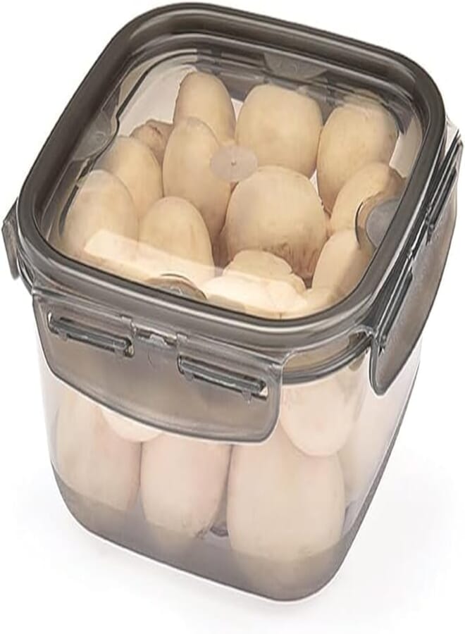 Ucsan Plastic Medium Square Lock Fit Food Keeper 1.3 Liters | Made in Turkey | M1485