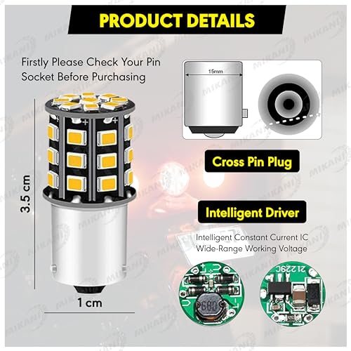 MIKANIX Universal for Bike Hazard Flasher/Blinker Waterproof 16 Patterns Flasher Relay for LED/Bulb Indicators - Image 3