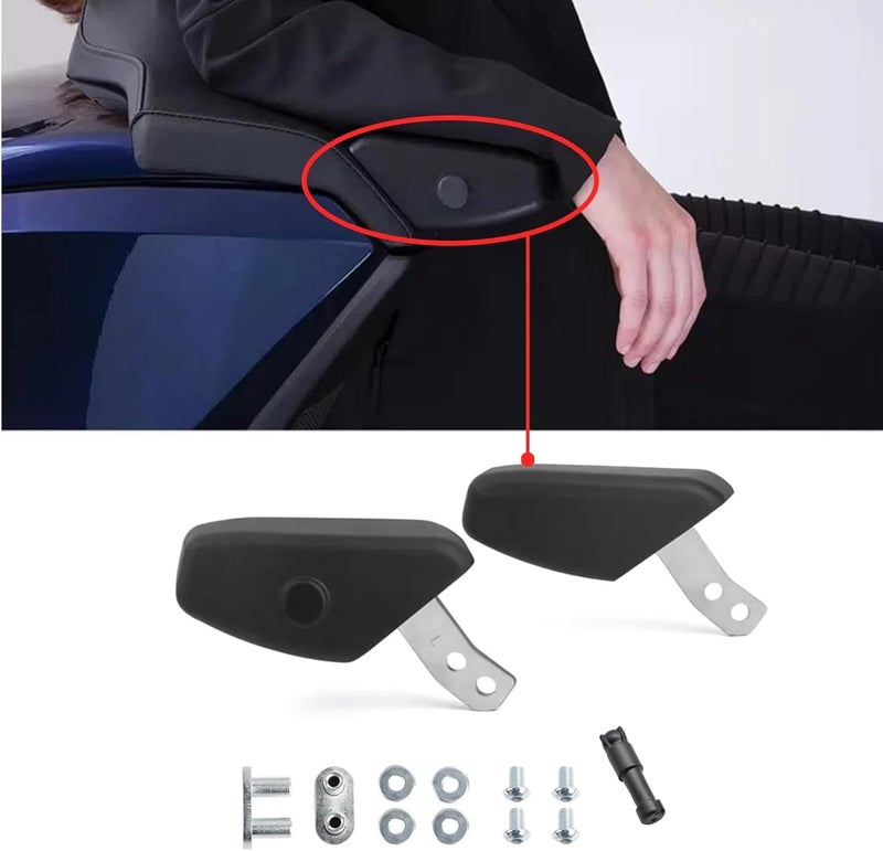 Panical Passenger Armrests with Cup Holder for Honda Gold Wing GL1800 - Image 1