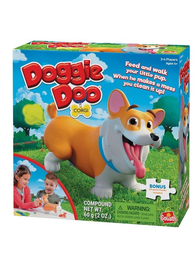 Goliath - Doggie Doo Corgi Game Unpredictable Action Feed The Doggie And Collect His Doo To Win Includes 24 Piece Puzzle By Goliath - Image 1