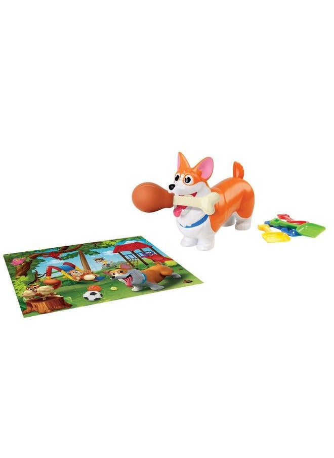 Goliath - Doggie Doo Corgi Game Unpredictable Action Feed The Doggie And Collect His Doo To Win Includes 24 Piece Puzzle By Goliath - Image 1