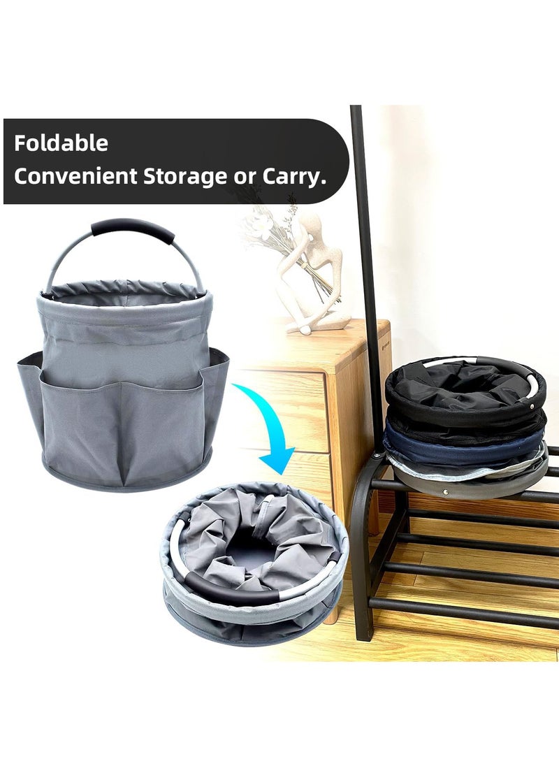 Hihonor - Gardening Storage Tote, Garden Tool Bag, Multifunctional Storage Bag for Outdoor Picnic Organizer | Car Cleaning Storage | Garden Tool Kit Holder (Grey) - Image 1