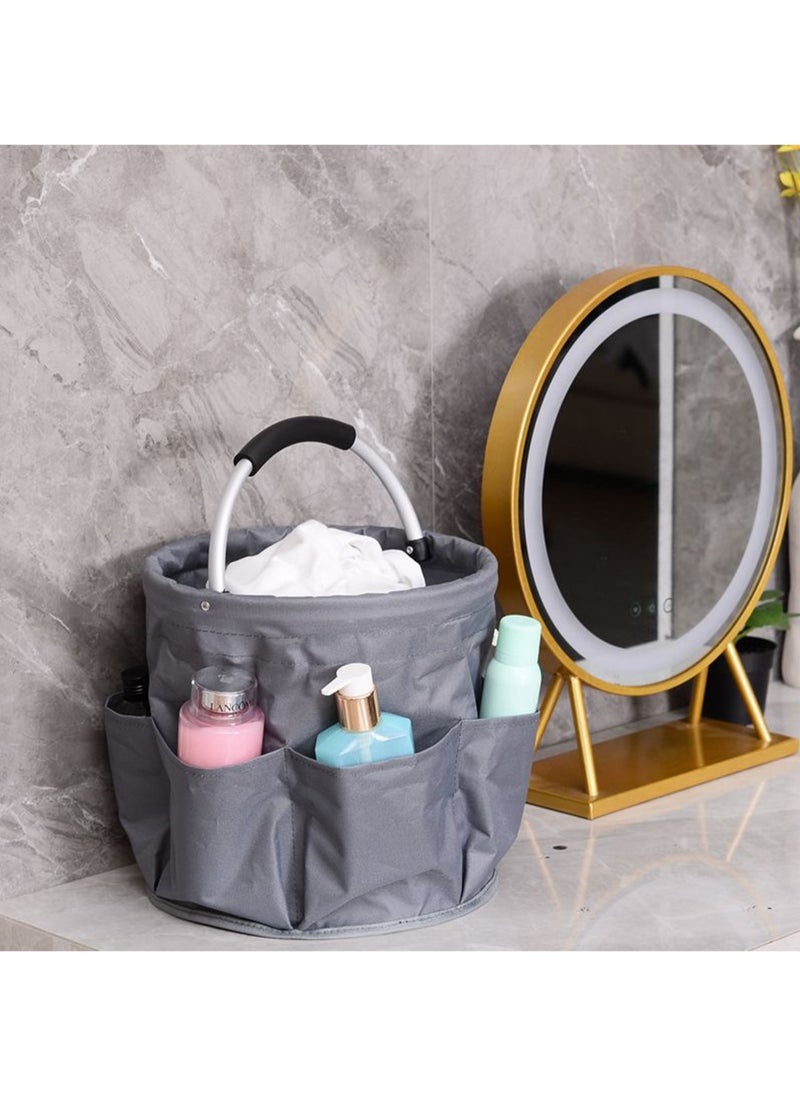 Hihonor - Gardening Storage Tote, Garden Tool Bag, Multifunctional Storage Bag for Outdoor Picnic Organizer | Car Cleaning Storage | Garden Tool Kit Holder (Grey) - Image 1