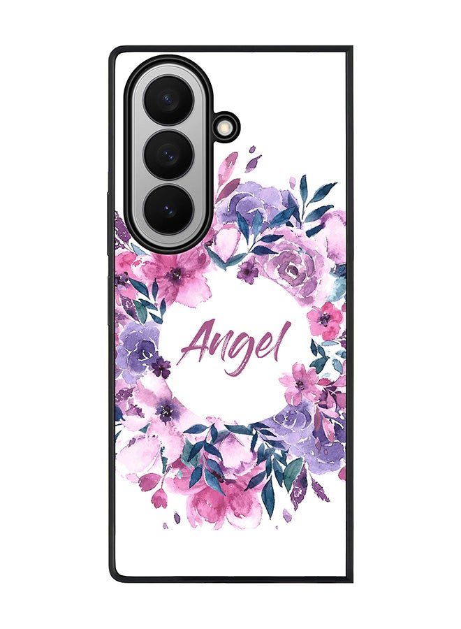 Stylizedd For Samsung Galaxy Z Fold7 Case,Slim fit Camera Protection, Shockproof Thin Phone cover  - Angel