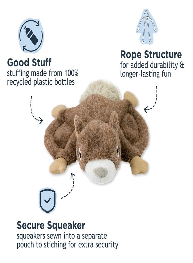 Tall Tails Fling and Fetch Plush Toy for Dogs, Squirrel - Image 4