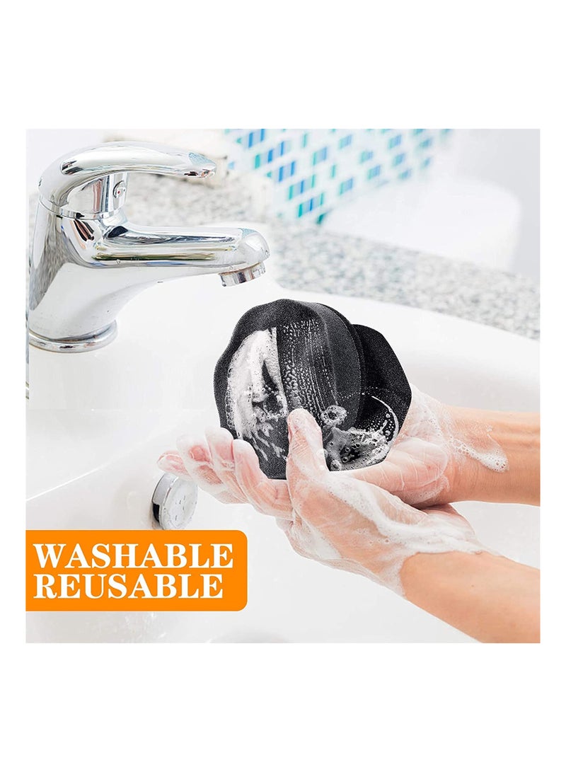 SYOSI 3 Pack Large Tire Shine Applicator Ergonomic Design Tire Brush Tire Dressing Applicator Pad Durable Keeps Tires Shine Reusable and Washable Perfect for Tire Detailing - Image 5