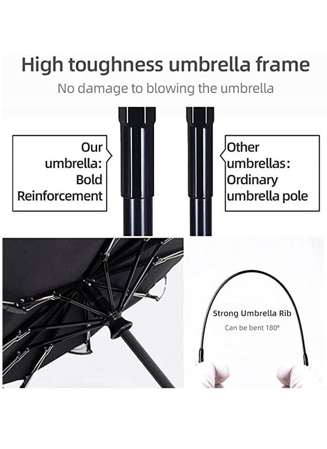 WooFree - Folding UV Umbrella with Automatic Open and Close Function Pink Cats - Image 1