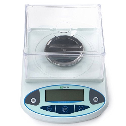 U.S. Solid 200x0.001g 1mg Digital Analytical Balance Precision Scale for Laboratories - Image 2