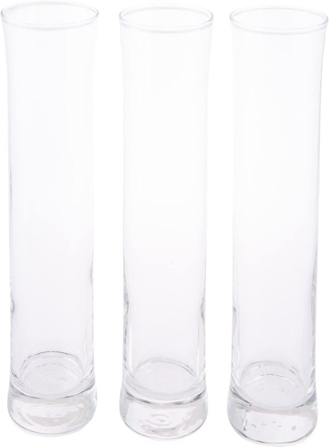 AKDC Premium Tumbler 3Pcs L(6CM) XW(6CM) XH(15CM) Transparent - Image 4