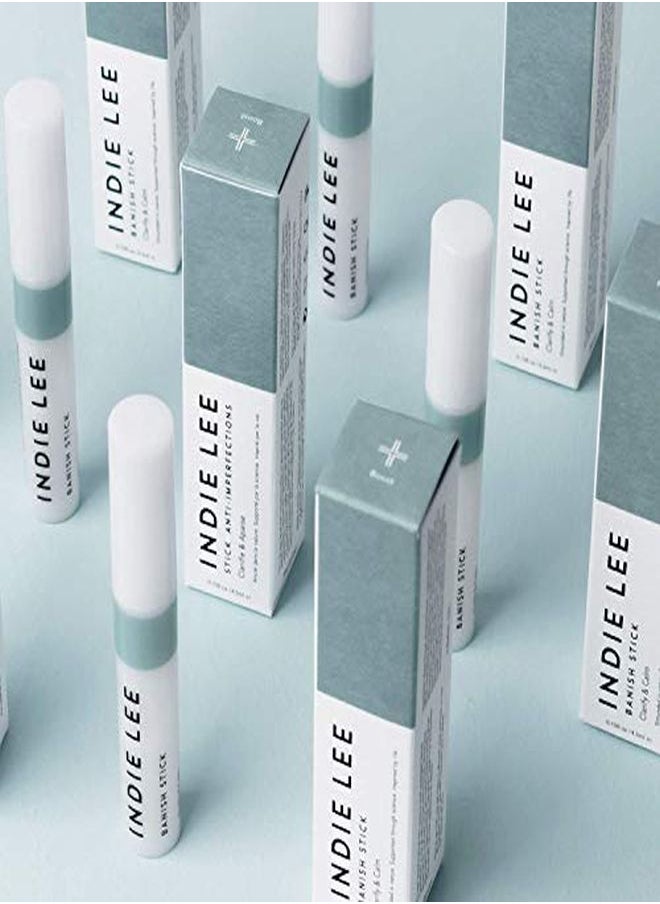INDIE LEE - Banish Stick Fast Acting Blemish Spot Treatment With Salicylic + Glycolic Acid For Calming Redness + Irritation (4.5 Ml) - Image 1