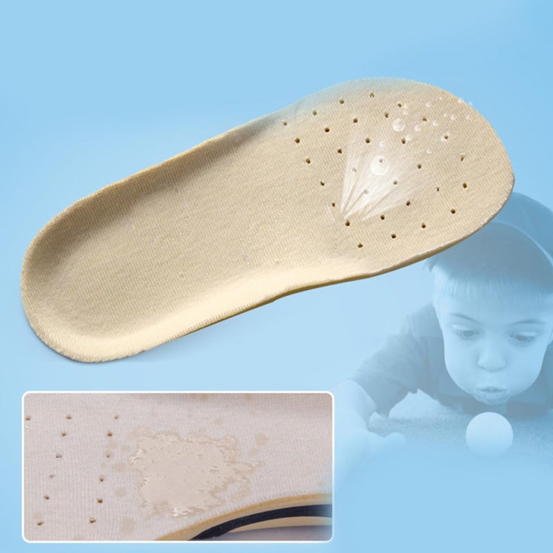 Soybean Fiber Insoles For Boys Athletic Shoes Size 6 14 7cm Sweat Absorption Foot Support - Image 5