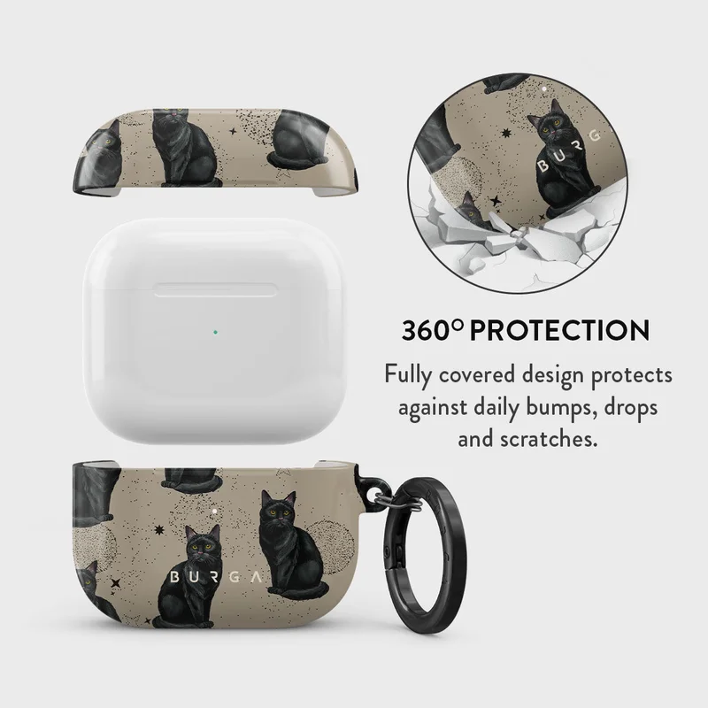 BURGA Burga AirPods 3 Salem Protective Elegant Case For Apple AirPods, Cover Charging LED Visible, Scratch-Resistant, Shockproof Case