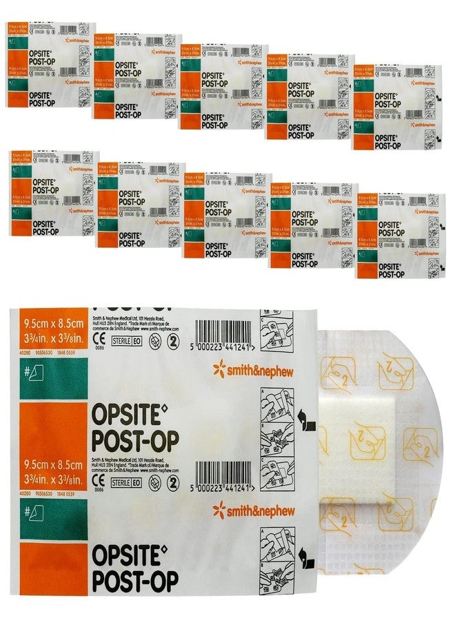 SMITH Opsite Post-Op Waterproof Dressing 9.5cm x 8.5cm - 15/pcs - Image 1