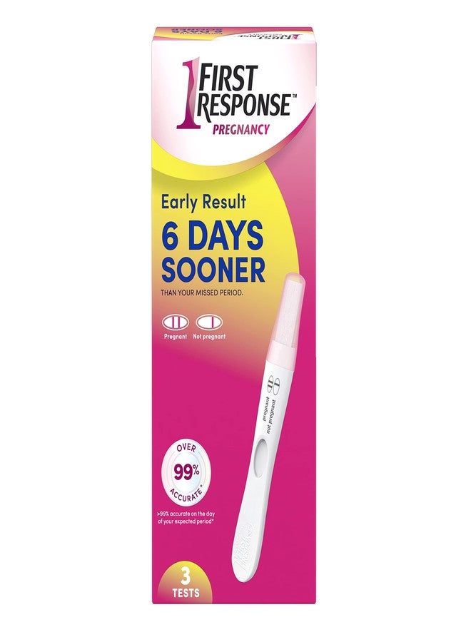 First Response First Response Early Result Pregnancy Test, 3 Count(Pack of, 3 CT - Image 1